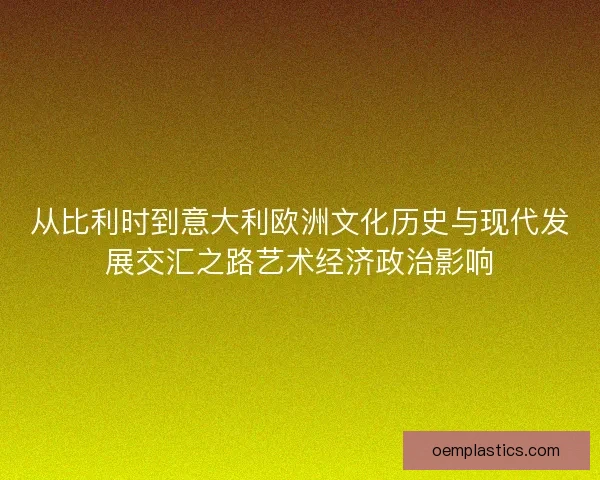 从比利时到意大利欧洲文化历史与现代发展交汇之路艺术经济政治影响